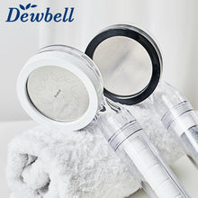 Load image into Gallery viewer, Dewbell - CS600B WIDES 除氯抗菌增壓過濾花灑頭 - 黑色 (連活性碳濾芯1件) CS600B SHOWERAE WIDES Wise Showerhead Filter - Black (with 1 ACF Filter)