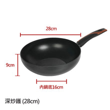 Load image into Gallery viewer, The Loel - 神奇廚具系列 28cm深炒鑊(1pc) Miracle Premium Non-stick Cookware 28cm Wok Pan (1pc)